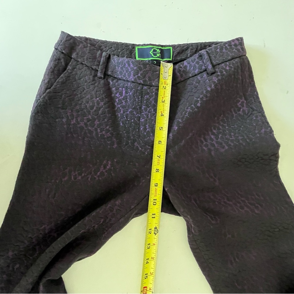 Purple Patterned Pants - image 8